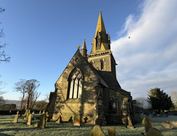 St. Barnabus Church at Weeton, North Yorkshire